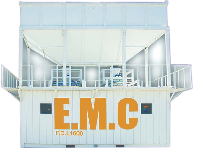 کیسه پرکن مدلFDL1600 مخصوص مواد گرانولی و پودری با ظرفیت 1600 کیسه در ساعت
